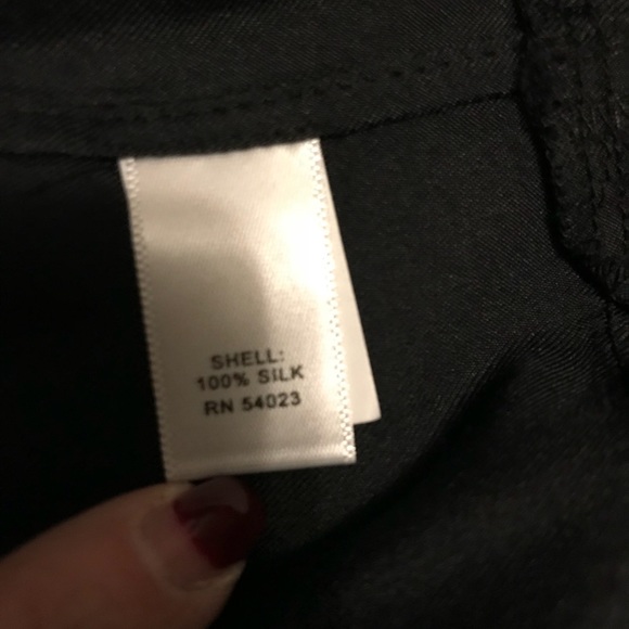 Banana Republic Black Silk Dress - Picture 7 of 8